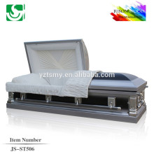 JS-ST506 luxury metal casket supplier